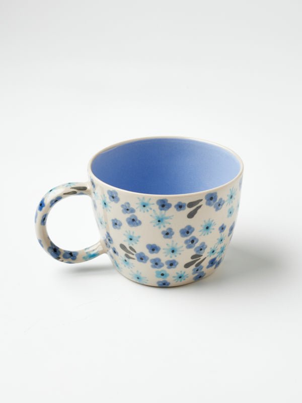 Ditsy Periwinkle Mug - Jones & Co - Ruby's Home Store