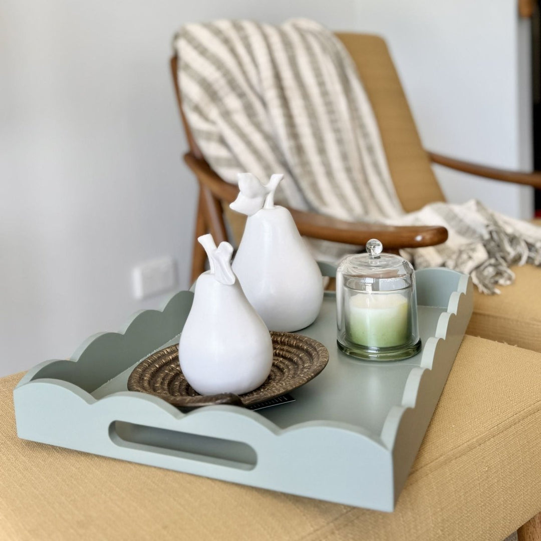 Dolly Rectangle Tray - Sage - Ruby&