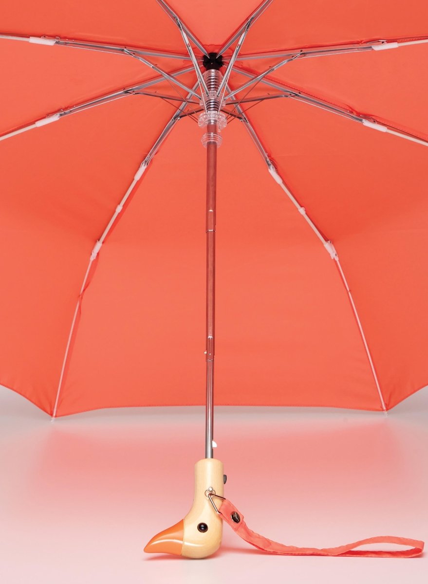 Duck Umbrella Compact - Peach - Ruby's Home Store