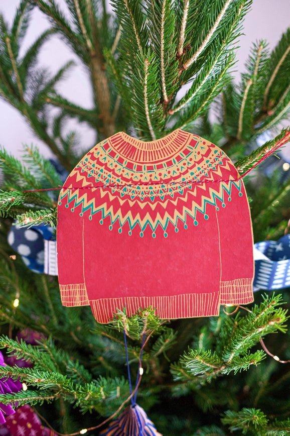 East End Press Christmas Jumper Garland - Ruby's Home Store