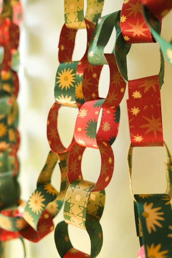 East End Press Festive Paper Chain Kit - Ruby's Home Store