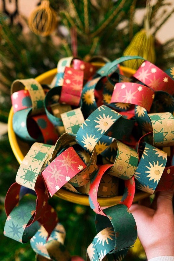 East End Press Festive Paper Chain Kit - Ruby's Home Store