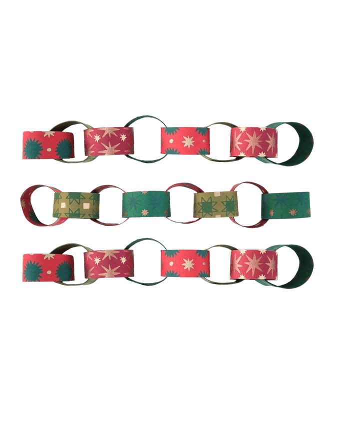 East End Press Festive Paper Chain Kit - Ruby's Home Store