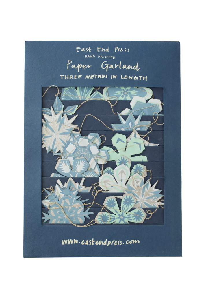 East End Press Snowflake Garland