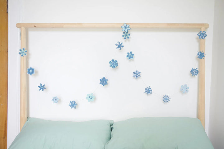 East End Press Snowflake Garland - Ruby's Home Store