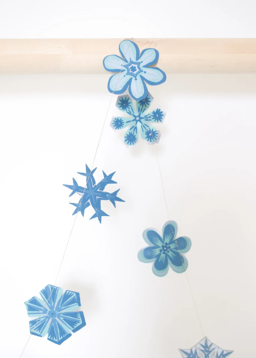 East End Press Snowflake Garland - Ruby's Home Store