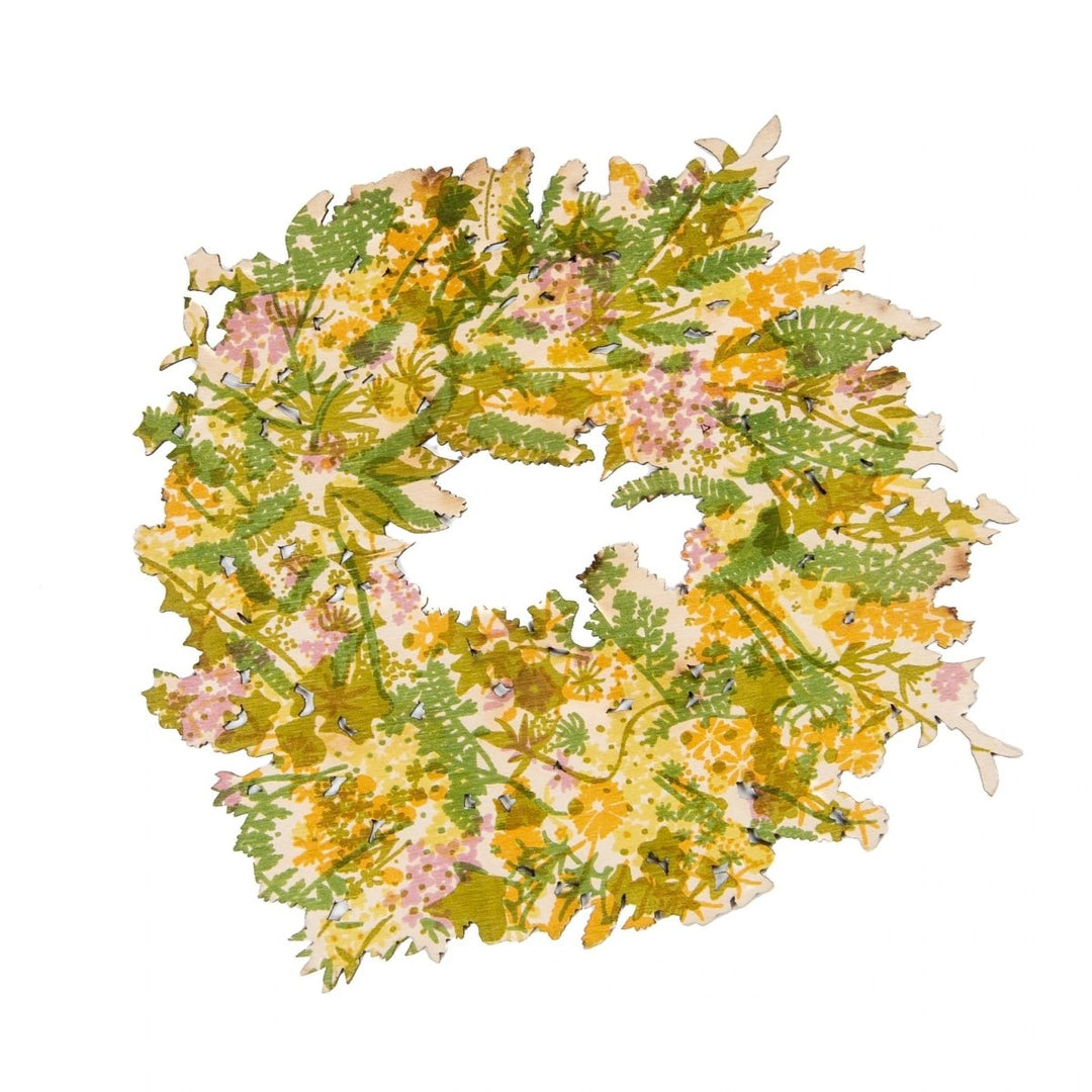 East End Press Spring Wooden Wreath - Ruby's Home Store