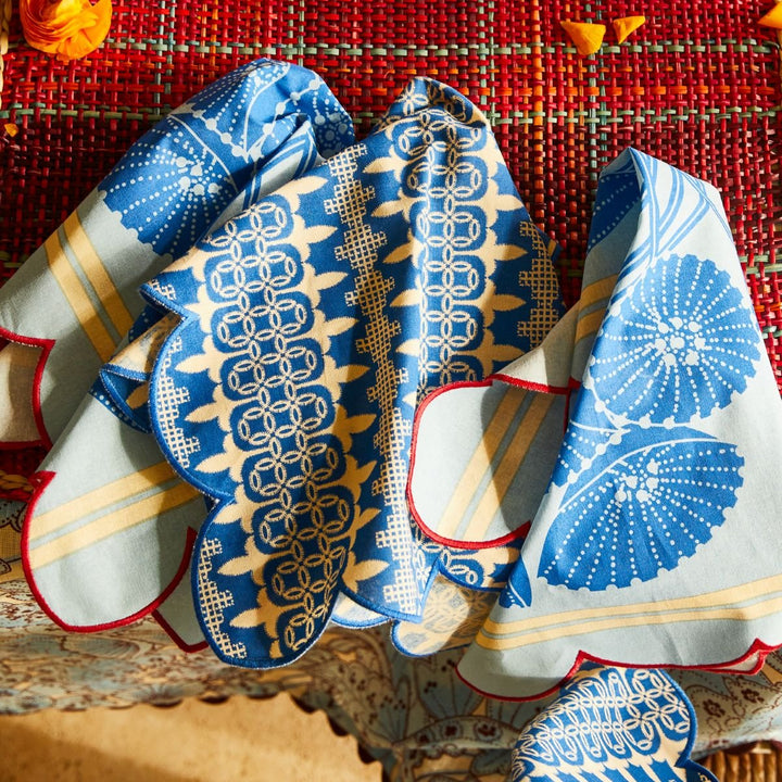 Elena Napkin Set - Cerulean - Sage x Clare - Ruby's Home Store