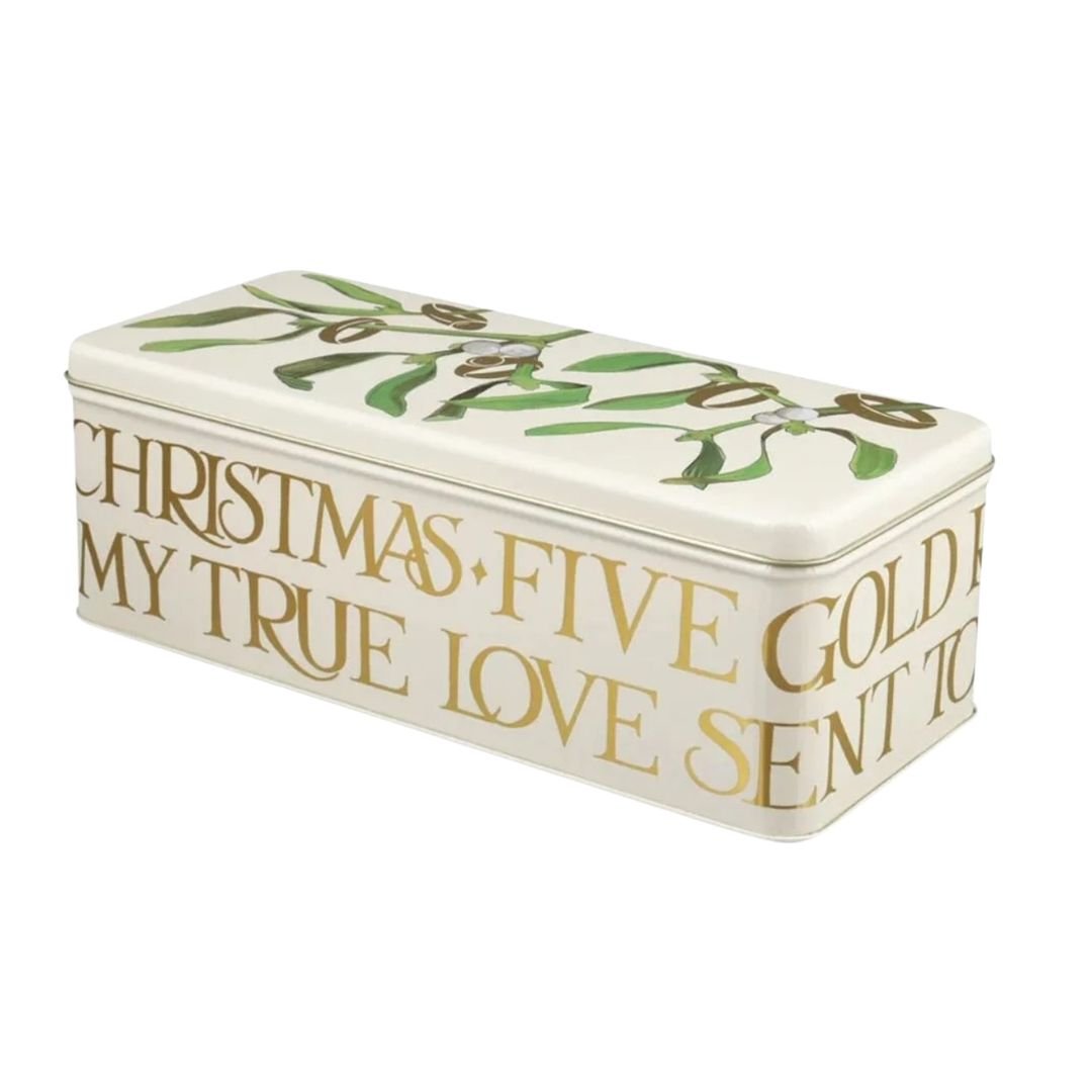 Emma Bridgewater 5 Gold Rings Deep Rectangle Tin - Ruby's Home Store