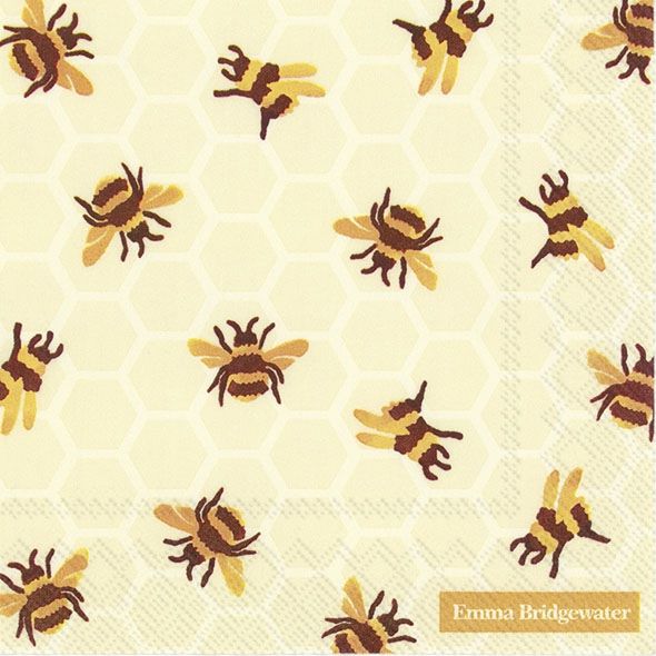 Emma Bridgewater Bumble Bee Paper Napkins - Ruby's Home Store