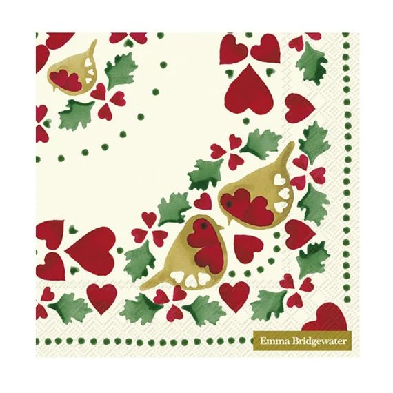 Emma Bridgewater Christmas Paper Lunch Napkins - Ruby's Home Store