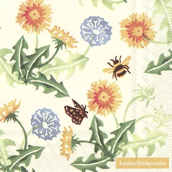 Emma Bridgewater Dandelion Paper Napkins - Ruby's Home Store