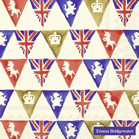 Emma Bridgewater Union Jack Bunting Paper Napkins Ruby's Home Store