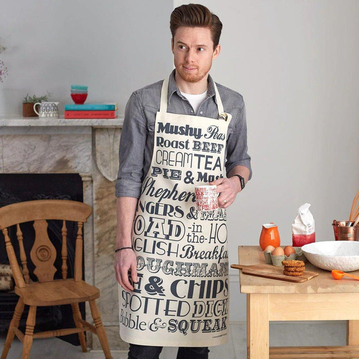 English Dinner Apron - Victoria Eggs - Ruby's Home Store