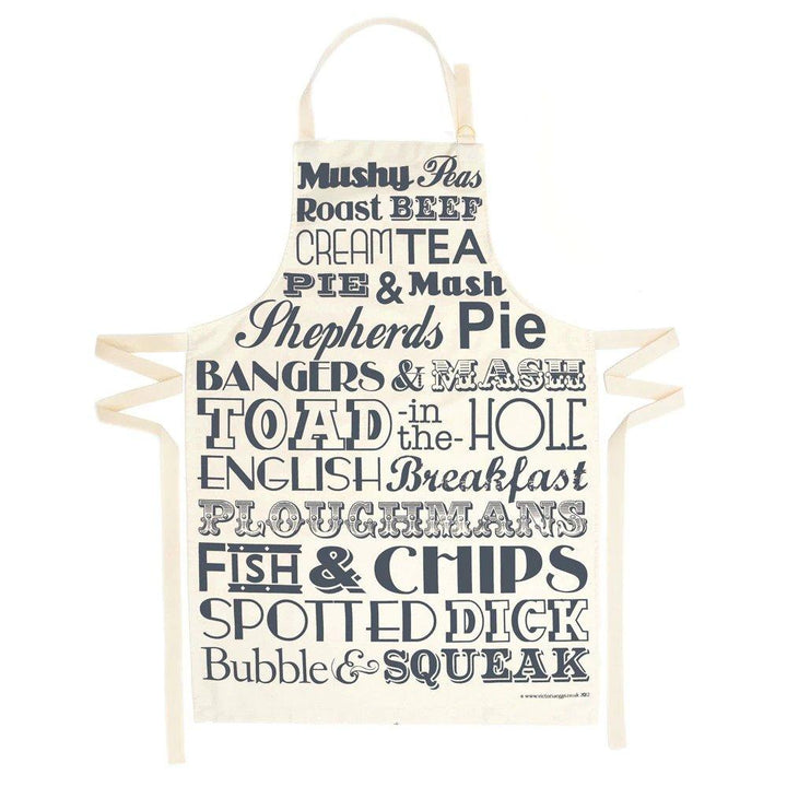 English Dinner Apron - Victoria Eggs - Ruby's Home Store