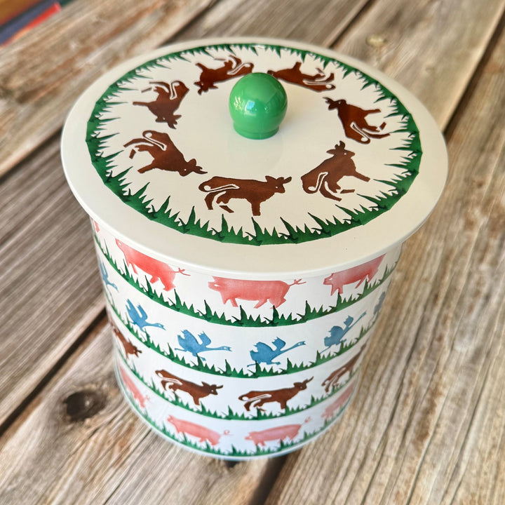 Farmyard Biscuit Barrel - Emma Bridgewater