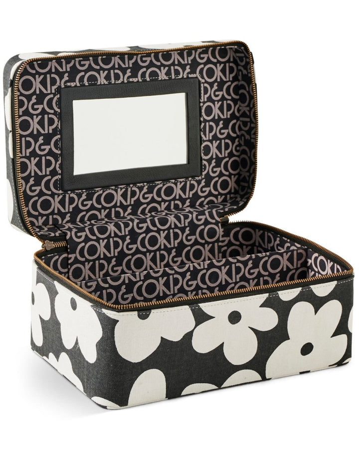 Flower Face Toiletry Case - Kip & Co - Ruby's Home Store