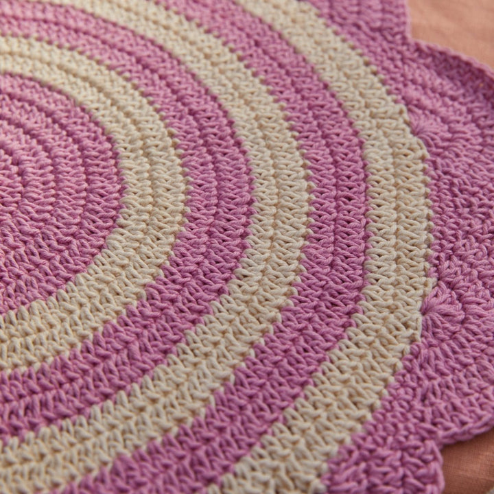 Foy Crochet Placemat Set - Dahlia - Sage x Clare - Ruby's Home Store