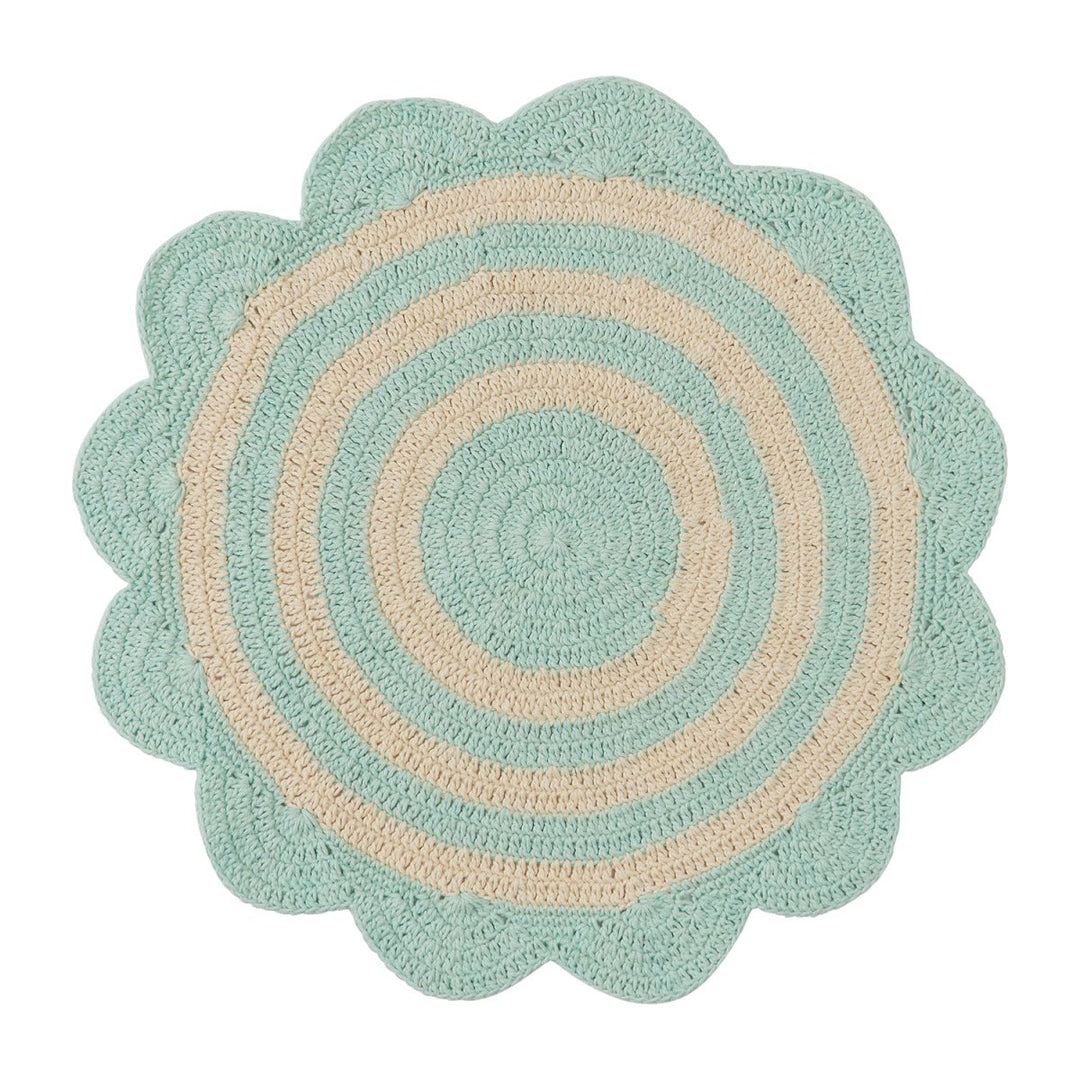 Foy Crochet Placemat Set - Perilla - Sage x Clare - Ruby's Home Store