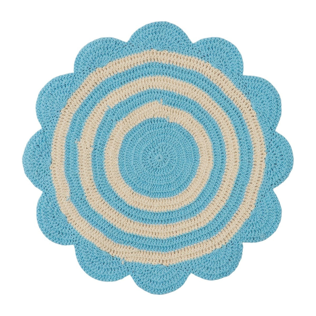 Foy Crochet Placemat Set - Perilla - Sage x Clare - Ruby's Home Store