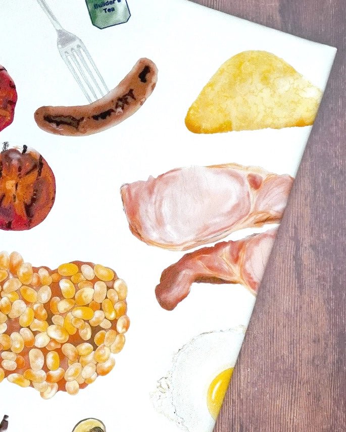 Full English Tea Towel - Corrine Alexander - Ruby&