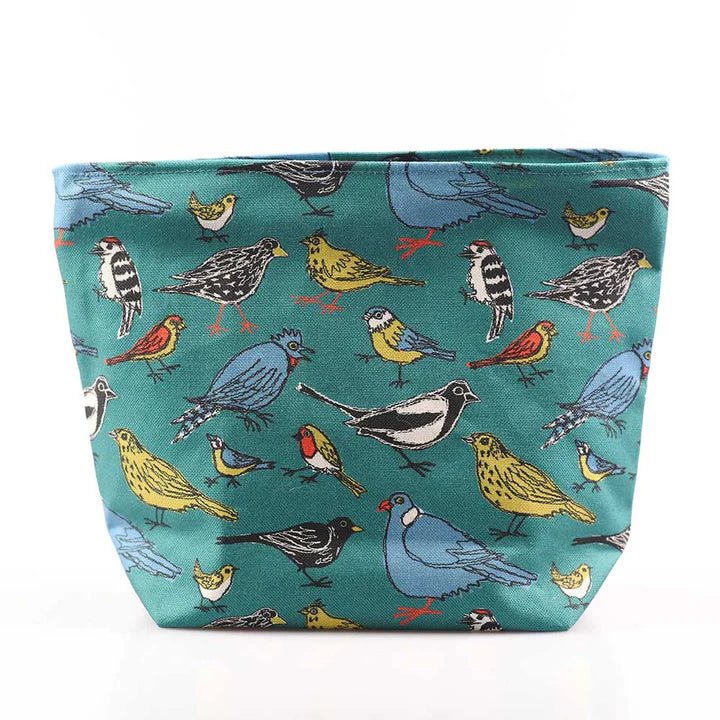 Garden Birds Big Make Up Bag - Poppy Treffry - Ruby's Home Store