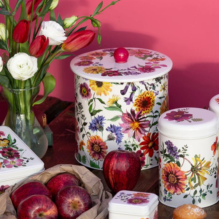 Garden Flowers Biscuit Barrel - Emma Bridgewater - Ruby's Home Store