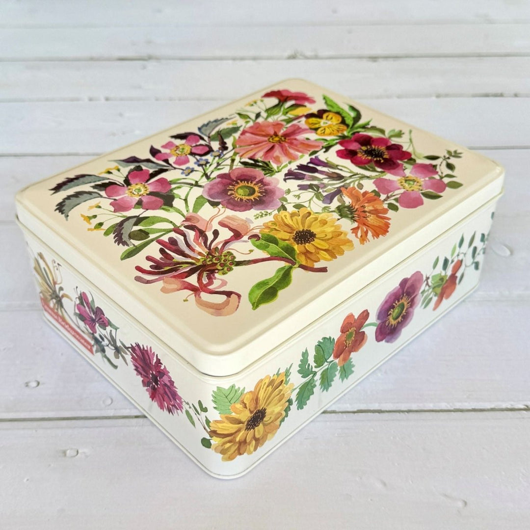 Garden Flowers Biscuit Tin - Emma Bridgewater - Ruby's Home Store