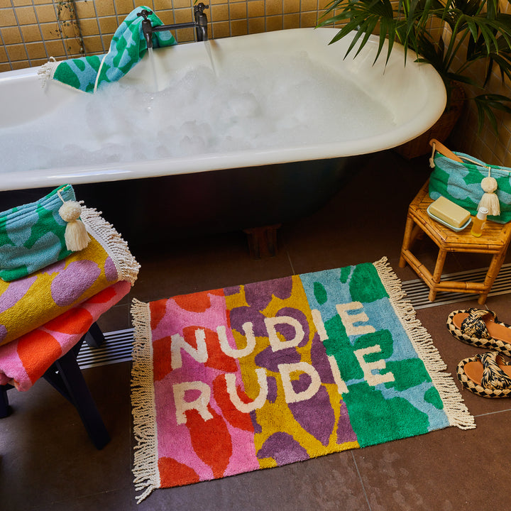 Hermosa Nudie Rudie Bath Mat - Sage x Clare