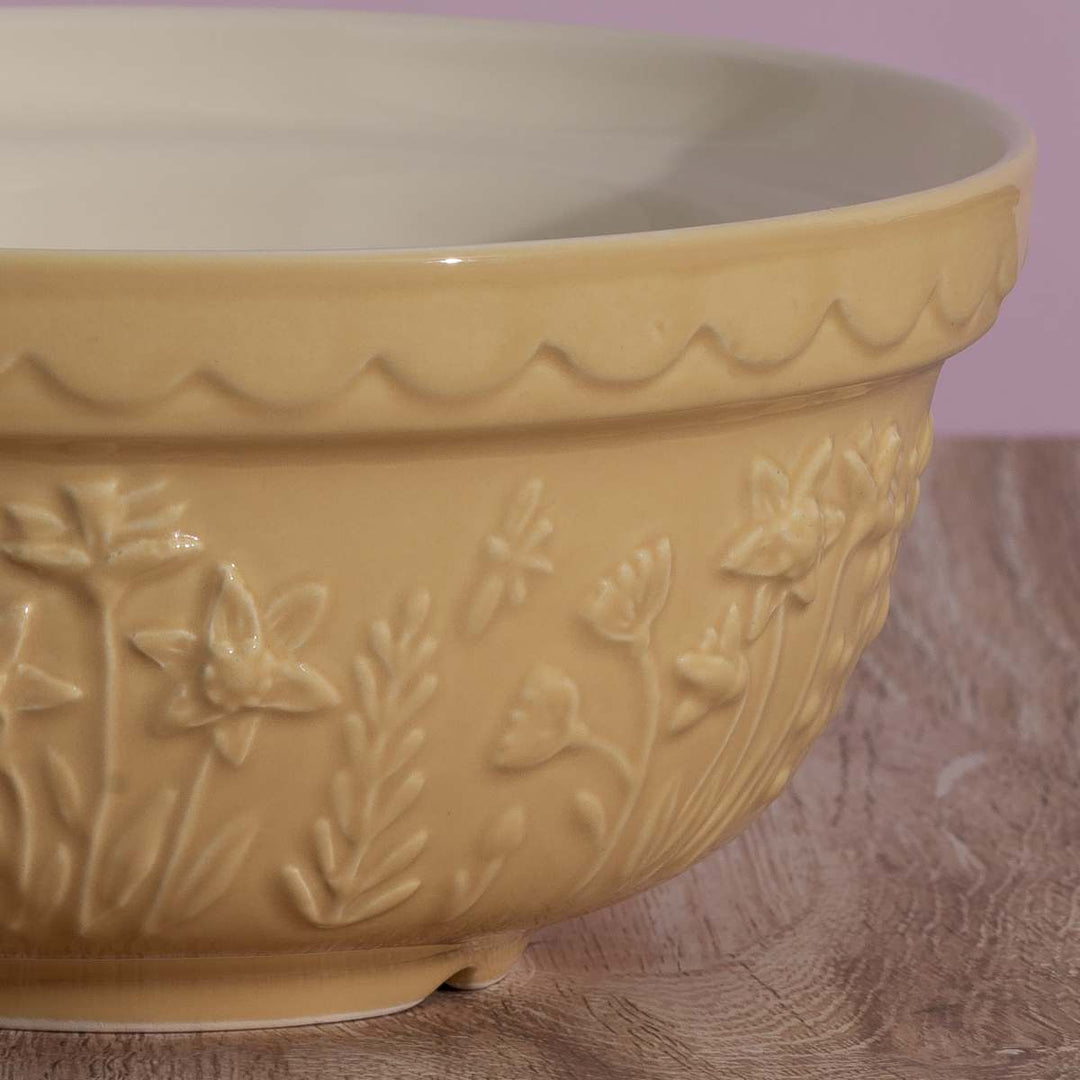 In The Meadow Daffodil Mixing Bowl - 21cm - Mason Cash - Ruby's Home Store