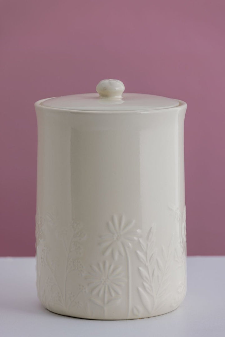 In The Meadow - Storage Jar Cream - Large - Mason Cash - Ruby's Home Store