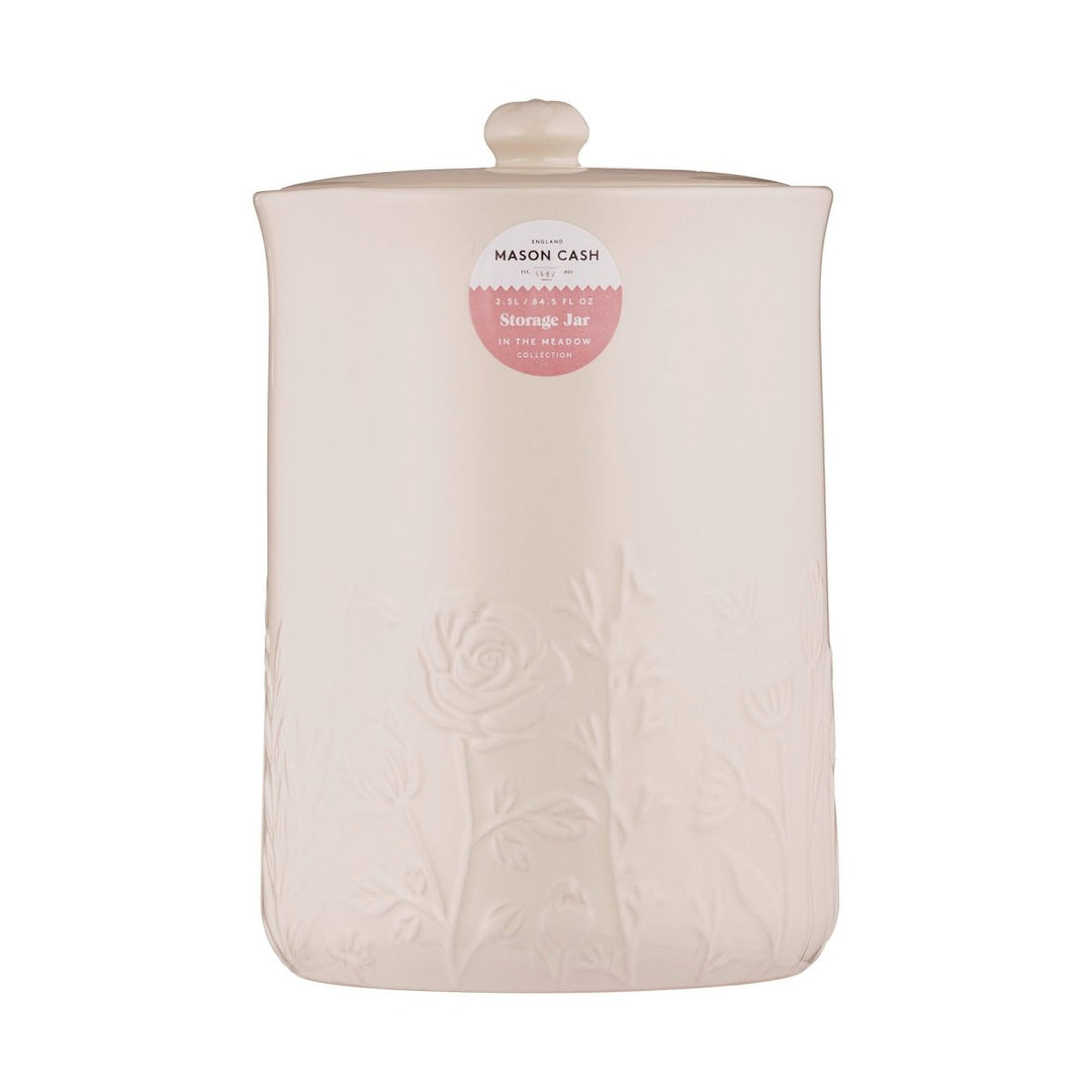 In The Meadow - Storage Jar Cream - Large - Mason Cash - Ruby's Home Store