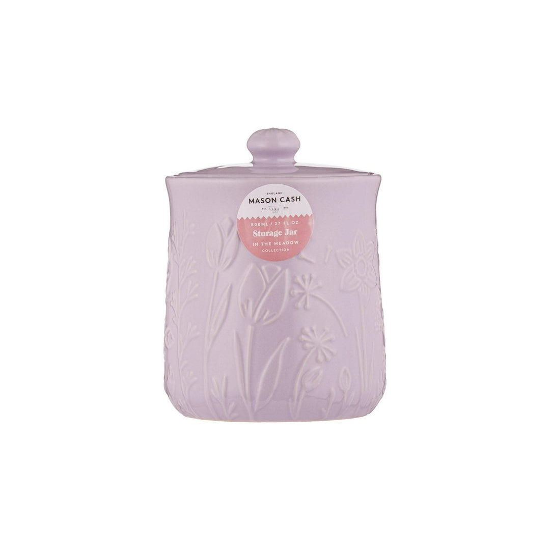 In The Meadow - Storage Jar Lilac - Small - Mason Cash - Ruby's Home Store