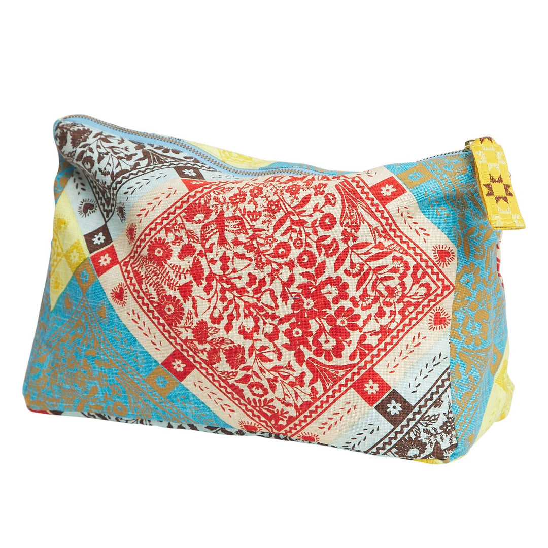 Indiana Cosmetic Bag - Sage x Clare