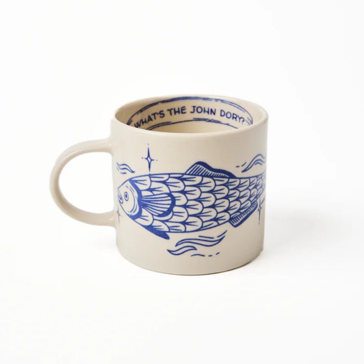 Inked Mug John Dory - Jones & Co - Ruby's Home Store