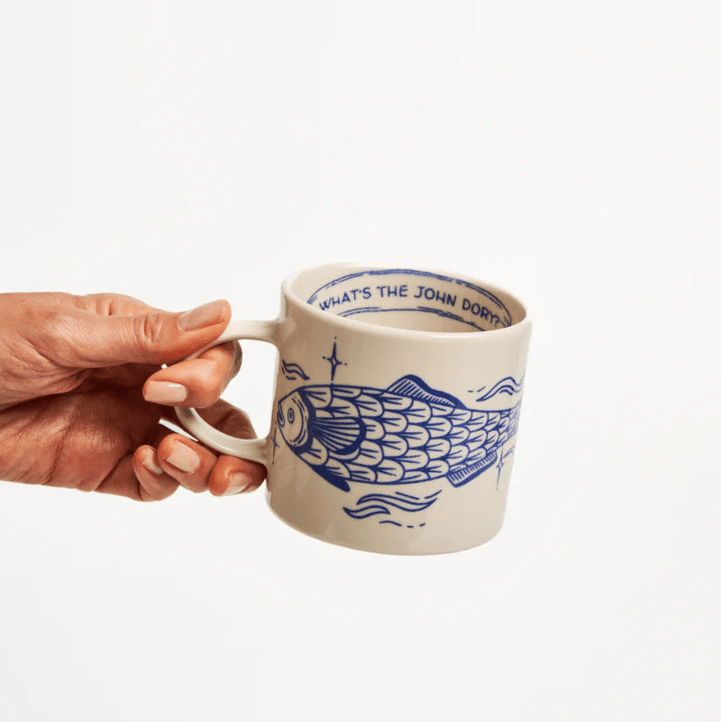 Inked Mug John Dory - Jones &amp; Co - Ruby&