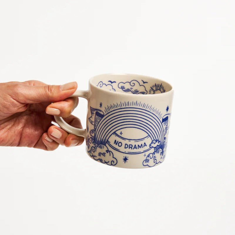 Inked Mug No Drama - Jones &amp; Co - Ruby&