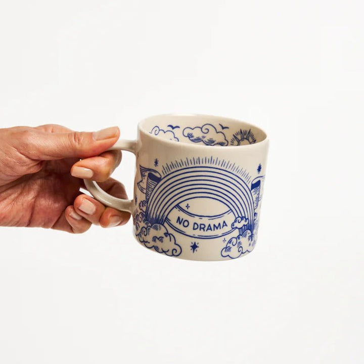 Inked Mug No Drama - Jones &amp; Co - Ruby&