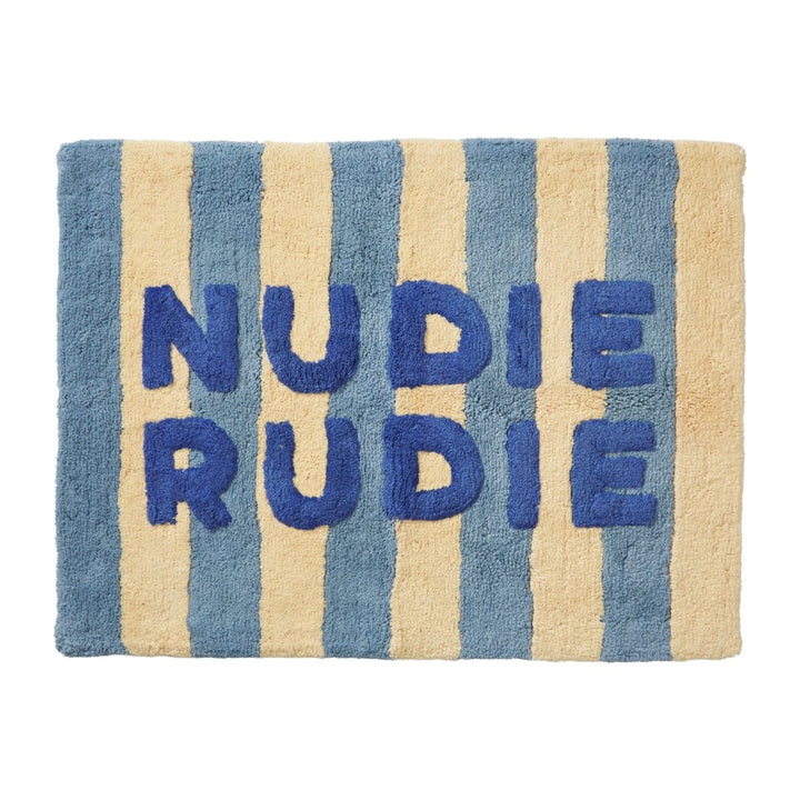 Ira Nudie Rudie Bath Mat - Blue Jean - Sage x Clare - Ruby's Home Store