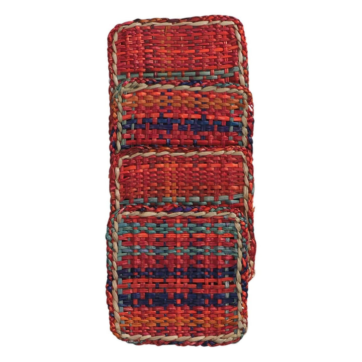 Isla Coaster Set - Crimson - Sage x Clare - Ruby's Home Store