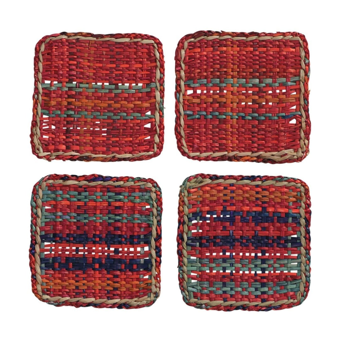 Isla Coaster Set - Crimson - Sage x Clare - Ruby's Home Store