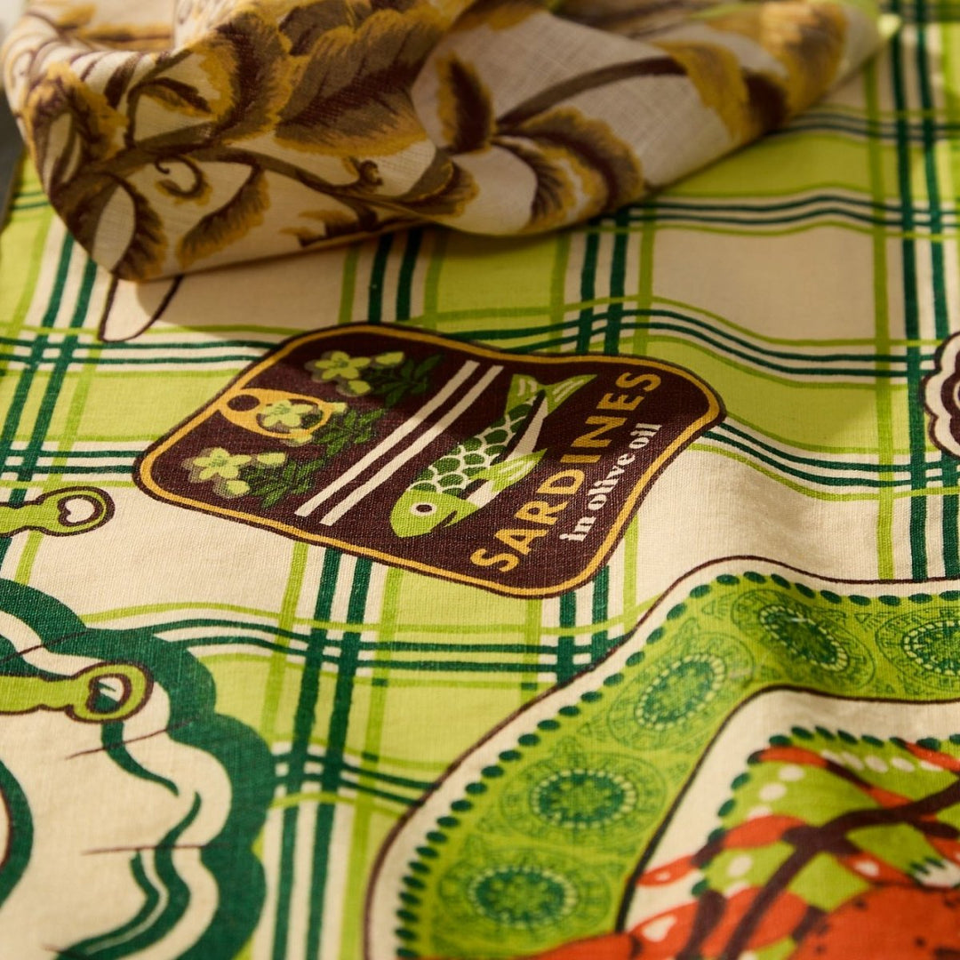 Isla Linen Table Cloth - Sage x Clare - Ruby's Home Store