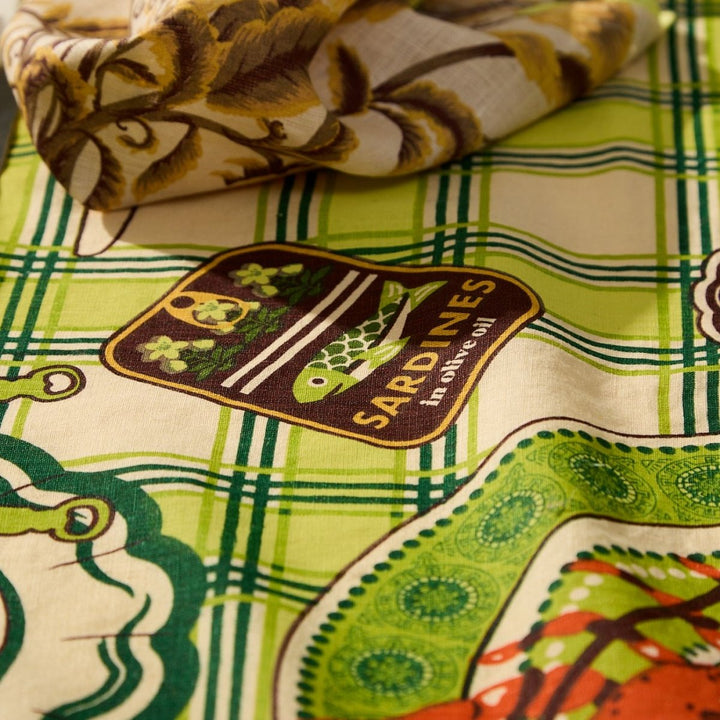 Isla Linen Table Cloth - Sage x Clare - Ruby's Home Store