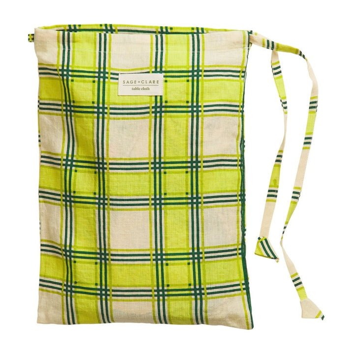 Isla Linen Table Cloth - Sage x Clare - Ruby's Home Store