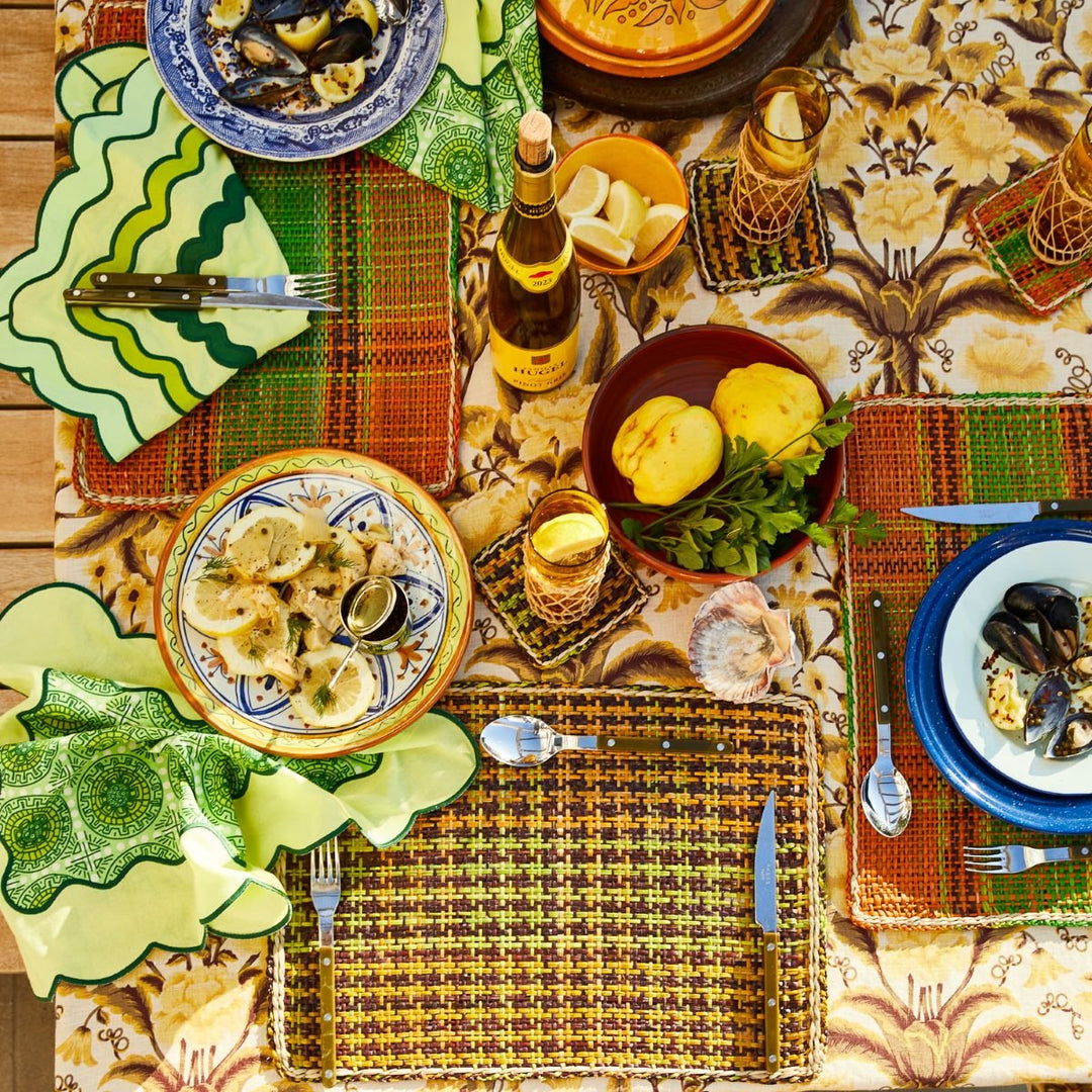 Isla Placemat Set - Anise - Sage x Clare - Ruby's Home Store