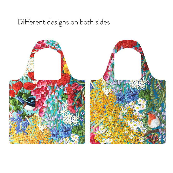 Kate Quinn Little Wrens Shopping Bag - Ruby Olive