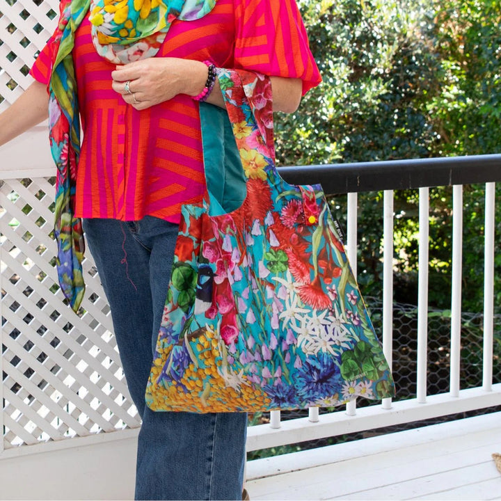 Kate Quinn Little Wrens Shopping Bag - Ruby Olive - Ruby's Home Store