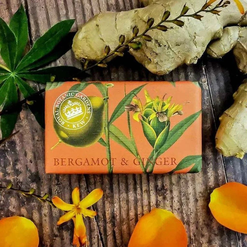 Kew Gardens Bergamot & Ginger Bar Soap - Ruby's Home Store