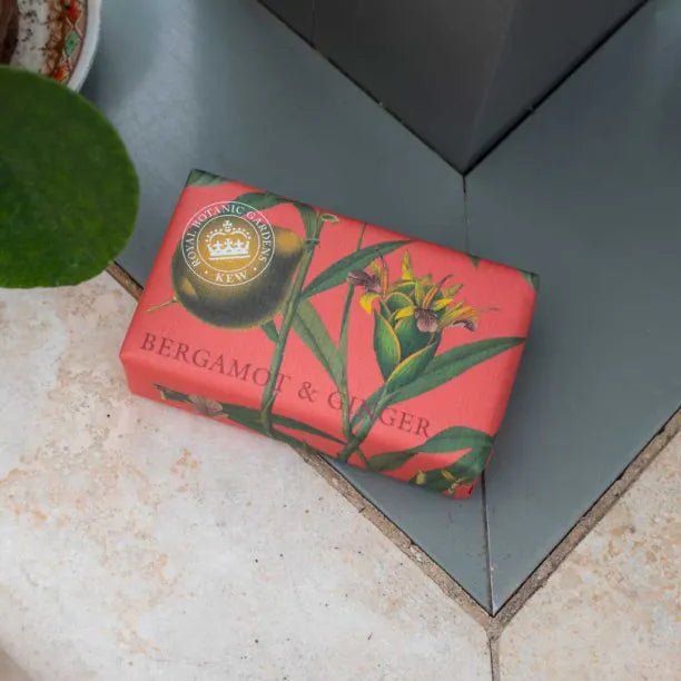 Kew Gardens Bergamot & Ginger Bar Soap - Ruby's Home Store