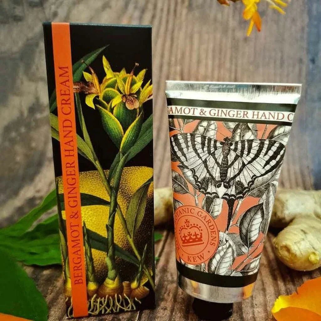Kew Gardens Bergamot & Ginger Hand Cream - Ruby's Home Store
